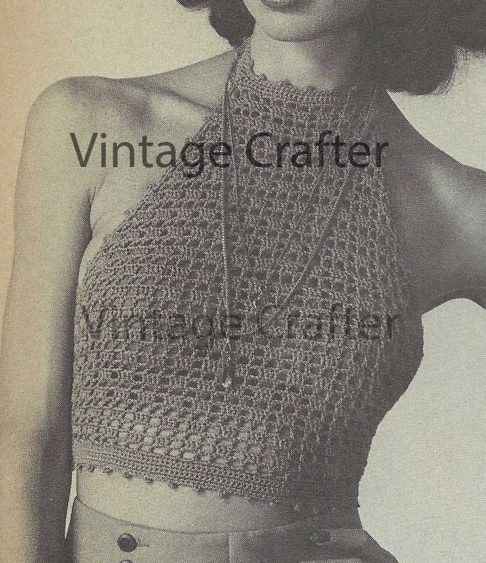 70’s Mesh Halter