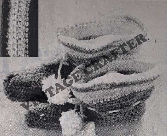 Crochet Adult Booties